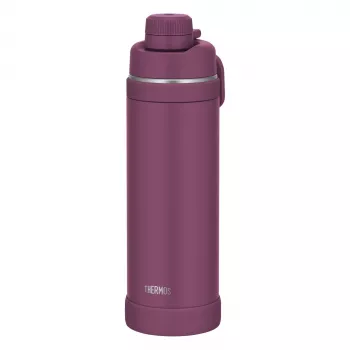 THERMOS Ultralight Max Insulated Drinking Bottle, 1.0 L, Mulberry, Double-Walled Stainless Steel, with Drinking Cup 4135.304.100