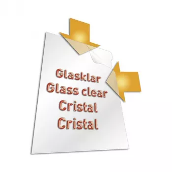 DURABLE BUSINESS A4 Display Folder Transparent 0.10 mm Polypropylene Pack of 100 231519