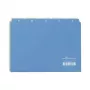 DURABLE A5 Index Dividers 5-Tab A-Z Embossed Polypropylene Transparent 365006