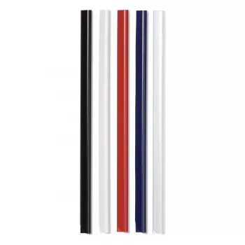 DURABLE Clamp Rails A4 3 mm, Pack of 50, Dark Blue 293007