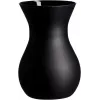 Ritzenhoff & Breker ANNALENA Matte Black Conical Glass Flower Vase, 180 mm 816693