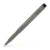 Faber-Castell PITT Artist Pen, Warm Grey IV, Pigmented India Ink, Brush Nib, High Lightfastness, 1 Pen 167073