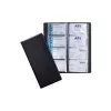 DURABLE VISIFIX® 192 Business Card Album in Leather Look, Black, 192 Cards 240201