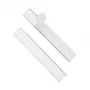 DURABLE LABELFIX® Self-Adhesive Label Holder 200x20 mm, Transparent, 10 Pieces 802019