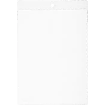 DURABLE Label Protection Sleeve with Hanging Hole, A5, Self-Adhesive, Transparent, 100 Pieces 229819