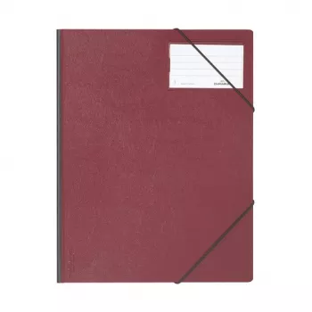 DURABLE Premium Corner File A4 Red with Elastic Corner Straps 2320-03