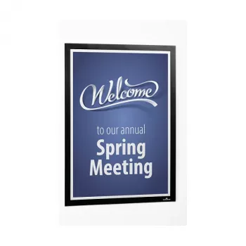 DURABLE DURAFRAME WALLPAPER A3 Information Frame, Black, Self-Adhesive, Magnetic Closure 484401