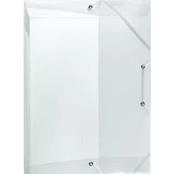 HERLITZ Document Box DIN A4, Polypropylene, Translucent, 40 mm Spine, 250 x 40 x 330 mm 1948678