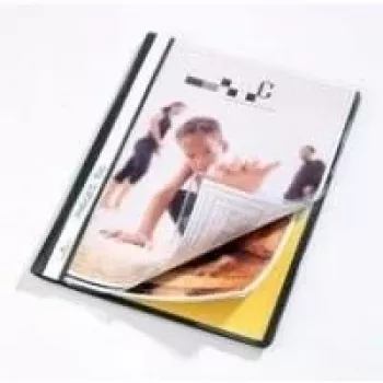 DURABLE DURAPLUS Presentation Folder A4+ Transparent Polypropylene 25 Pack 257906