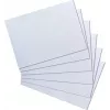 Herlitz Index Cards DIN A4, ruled, white, 170 g/m², wood-free, blue ruling, double-sided (10621282)