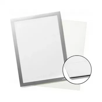 DURABLE DURAFRAME GRIP A4 Information Frame, Self-Adhesive, Black, 1 Piece 496823