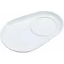 Ritzenhoff & Breker BIANCO Oval Porcelain Coaster Set, 125 x 180 x 20 mm, White, 6 Pieces 425895