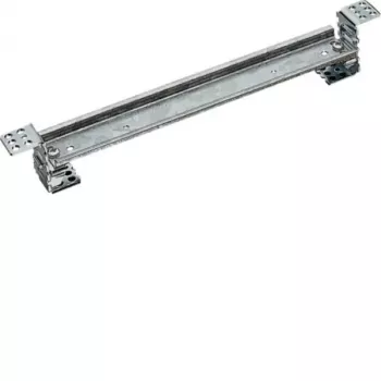 HAGER U82A DIN Rail 35 x 7.5 mm, 1 m, Steel, Galvanized, Perforated