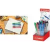 STABILO pointball colorful Retractable Ballpoint Pen Display, 38 Assorted Colours, 0.5 mm, Non-slip Grip 6033/38-1