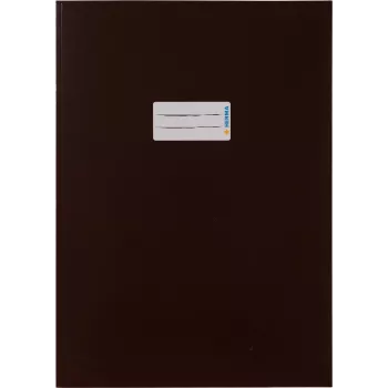HERMA A4 Exercise Book Cover Cardboard Brown 19754