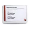 DURABLE CLICK SIGN A5 Landscape Door Sign, Silver Frame, Anti-Glare Cover, 1 Piece 486602