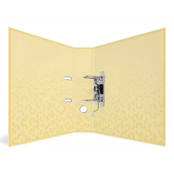 HERMA Color Standard Lever Arch File, DIN A4, Yellow, 70 mm Spine, Cardboard, 1 Piece 20114