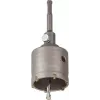 kwb 175380 HSS Bi-Metal Hole Saw 80 mm Cutting Diameter, 38 mm Cutting Depth, 5/8 inch-18 UNF Thread