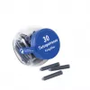 Pelikan 4001 Standard International Short Fountain Pen Ink Cartridges, Royal Blue, Erasable & Washable, 30 Cartridges in Glass Jar 300003745