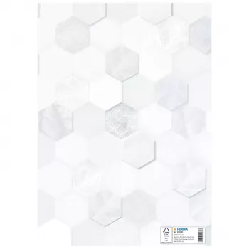 HERMA Heftschoner X Exercise Book Protector, Cardboard, DIN A4, White, Pack of 10 20080