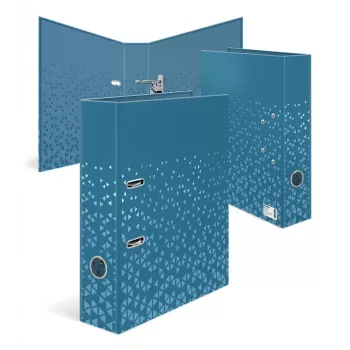 HERMA Color Standard Lever Arch File, DIN A4, Dark Blue, 70 mm Spine, Cardboard 20112