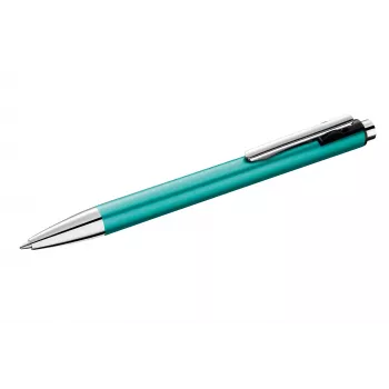 Pelikan Snap Metallic Ballpoint Pen, Turquoise Mother-of-Pearl Shimmer Aluminium Barrel 300000461