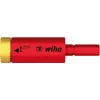Wiha 29701200 Torque Adapter for TorqueVario-S, 1/4 inch Hex Output, 133 mm