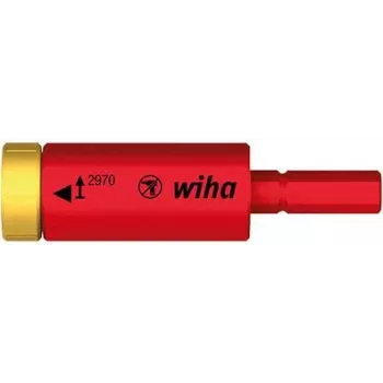 Wiha 29701200 Torque Adapter for TorqueVario-S, 1/4 inch Hex Output, 133 mm