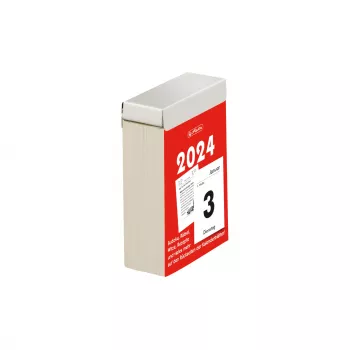 Herlitz Daily Tear-Off Calendar No. 3, 2024, German Market, 1 Piece 50045341