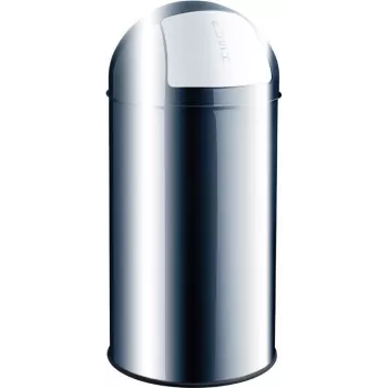Helit H2401700 Waste Bin 30L, Stainless Steel