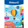 Pelikan Colored Cardstock Block DIN A5, 40 Sheets, 120 g/m², 21 Colours, Top-bound 300002259