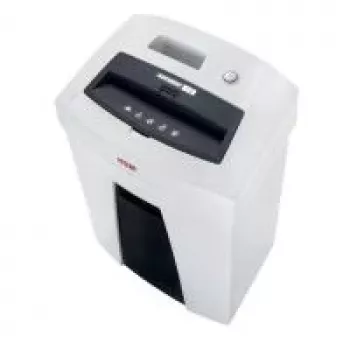 HSM SECURIO C16 Strip-Cut Shredder with Pre-Shredder, P-2 Security Level, 6 mm Strips, 15-17 Sheets, 25 L Bin, Black 1901111