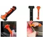 FIRST AID ONLY 2-in-1 Emergency Hammer with Seatbelt Cutter, Orange, 2-Pack (P-30001 00)