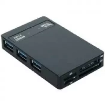 EXSYS EX-1635 USB 3.2 Gen 1 Multi-Card Reader - Black