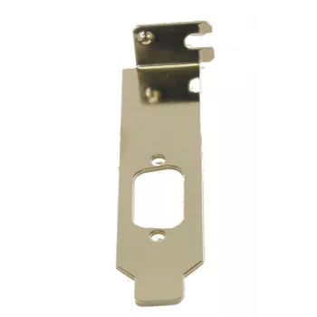 EXSYS Low Profile Bracket for 9-Pin D-Sub Connectors (EX-LP9PIN)