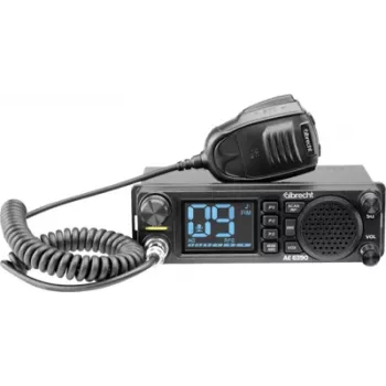 Midland Albrecht AE6390 CB Radio 12/24V 4W AM/FM VOX DIN Mount with 2.4 inch Display 12639