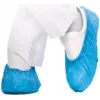 HYGOSTAR CPE Overshoe HYGOMAT Blue, 0.06 mm, One Size, for Cleanroom Entry - 1 Piece (2850H)