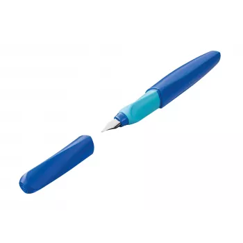 Pelikan Twist P457 Fountain Pen Deep Blue Fine Nib 814751
