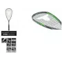 TALBOT TORRO Squash Racket Pro 6000, Black / Green, Offensive, Y-Construction, 1 Piece (251006)