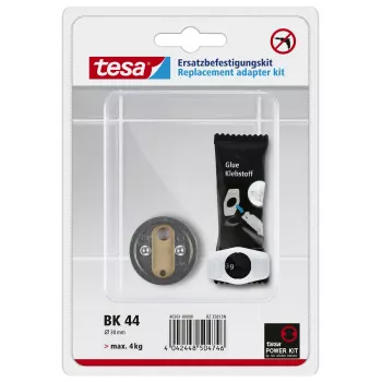 tesa BK44 Mounting Adapter Kit for Power.Kit Bathroom Accessories (1 Piece) 40361-00000-00