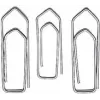 WEDO Paperclips, Bright Galvanized, 32 mm, 1,000 Pieces in Box (124 321000)