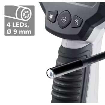 Laserliner 082.252E Inspection Camera with 9 mm Probe and 2.7 inch TFT Display