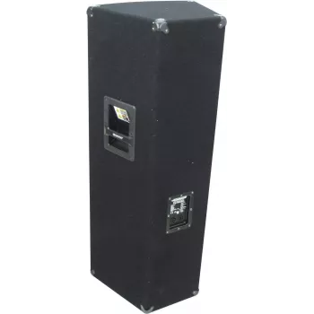 Omnitronic TX-2520 3-Way Passive PA Speaker 700W RMS 1400W Peak 2x15 inch 8 Ohm 101dB 11037644