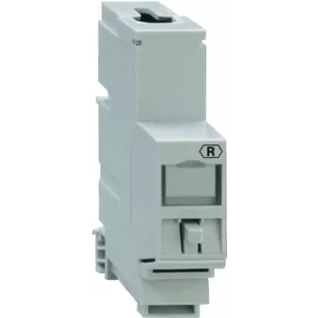 Rutenbeck UM-MA REG Modular Input Unit, 4 Potential-Free Contacts, Light Grey