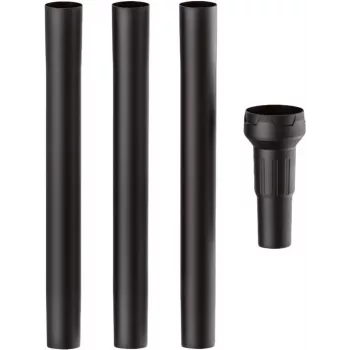 Metabo 630168000 Suction Tube Extension for Vacuum Cleaners, Chrome-Plated Steel, 500 mm, Ø35/38 mm