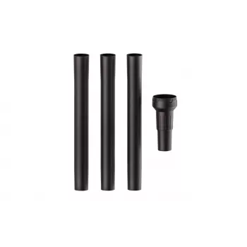 Metabo 630168000 Suction Tube Extension for Vacuum Cleaners, Chrome-Plated Steel, 500 mm, Ø35/38 mm