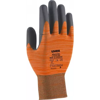 Uvex phynomic C3 Cut Protection Gloves Size 10 Grey/Orange 6005410