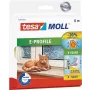 tesamoll 6m Door/Window Sealing Tape Self-Adhesive Brown (05463-00121-00)