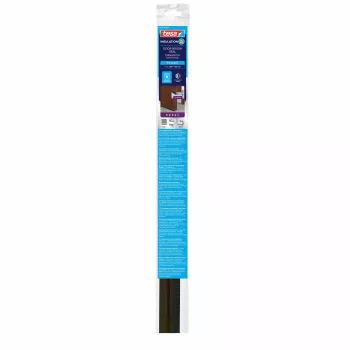 tesa Moll COMFORT Door Sealing Strip, Brown, 40 mm x 1 m, Self-Adhesive Aluminium