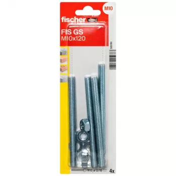 Fischer FIS GS M10 x 120 K NV Threaded Anchor 120 mm, Galvanized Steel, 1 Piece 503791